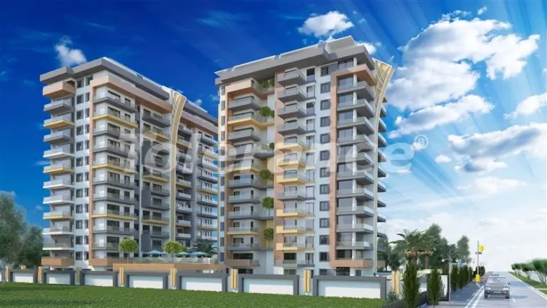 Appartement van de ontwikkelaar in Mahmutlar, Alanya zeezicht zwembad - 17732 Appartement van de ontwikkelaar in Mahmutlar, Alanya zeezicht zwembad - onroerend goed kopen in Turkije - 17732