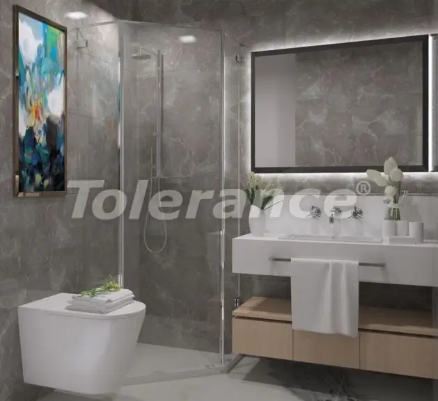 Appartement van de ontwikkelaar in Mahmutlar, Alanya zeezicht zwembad - 17746 Appartement van de ontwikkelaar in Mahmutlar, Alanya zeezicht zwembad - onroerend goed kopen in Turkije - 17746