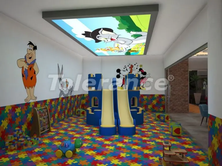 Appartement van de ontwikkelaar in Mahmutlar, Alanya zeezicht zwembad - 18374 Appartement van de ontwikkelaar in Mahmutlar, Alanya zeezicht zwembad - onroerend goed kopen in Turkije - 18374