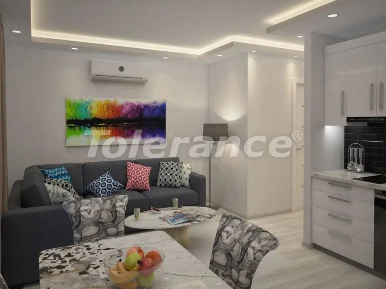 Appartement van de ontwikkelaar in Mahmutlar, Alanya zeezicht zwembad - 18377 Appartement van de ontwikkelaar in Mahmutlar, Alanya zeezicht zwembad - onroerend goed kopen in Turkije - 18377