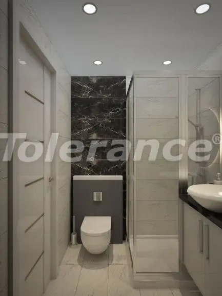 Appartement van de ontwikkelaar in Mahmutlar, Alanya zeezicht zwembad - 18384 Appartement van de ontwikkelaar in Mahmutlar, Alanya zeezicht zwembad - onroerend goed kopen in Turkije - 18384