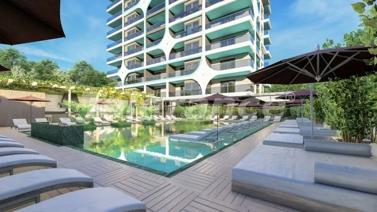 Apartment from the developer in Mahmutlar, Alanya sea view pool installment - buy realty in Turkey - 20441