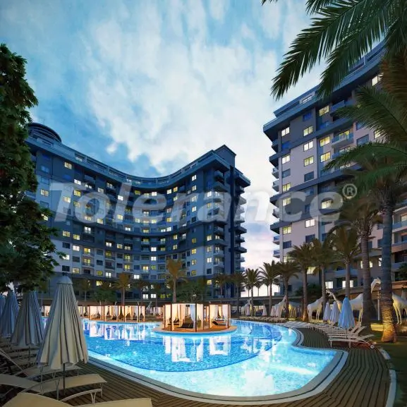 Apartment vom entwickler in Mahmutlar, Alanya pool ratenzahlung - immobilien in der Türkei kaufen - 21394