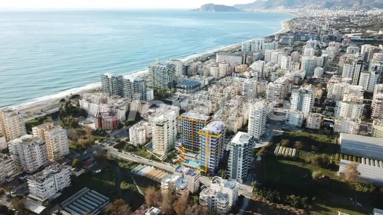 Apartment in Mahmutlar, Alanya with sea view with pool - 28270 Apartment in Mahmutlar, Alanya with sea view with pool - buy realty in Turkey - 28270