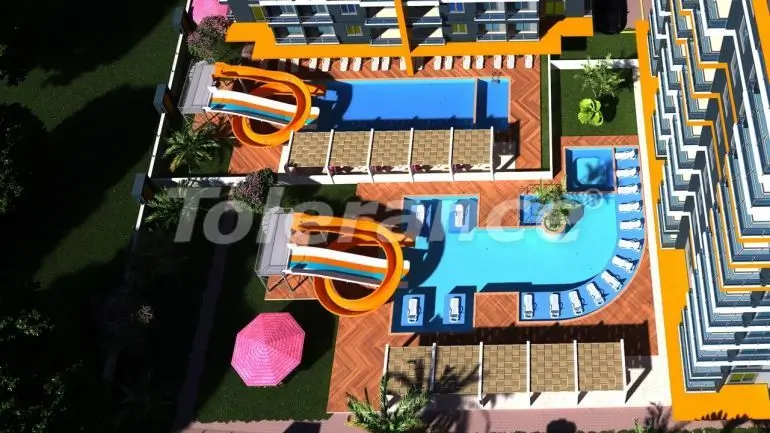 Apartment in Mahmutlar, Alanya with sea view with pool - 28274 Apartment in Mahmutlar, Alanya with sea view with pool - buy realty in Turkey - 28274