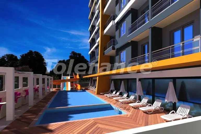 Apartment in Mahmutlar, Alanya with sea view with pool - 28277 Apartment in Mahmutlar, Alanya with sea view with pool - buy realty in Turkey - 28277