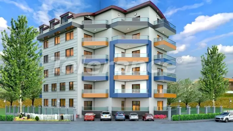 آپارتمان که در ماحموتلار, آلانیا استخر - خرید ملک در ترکیه - 28836