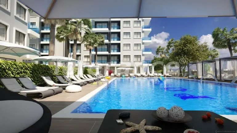Apartment from the developer in Mahmutlar, Alanya with sea view with installment - buy realty in Turkey - 39625