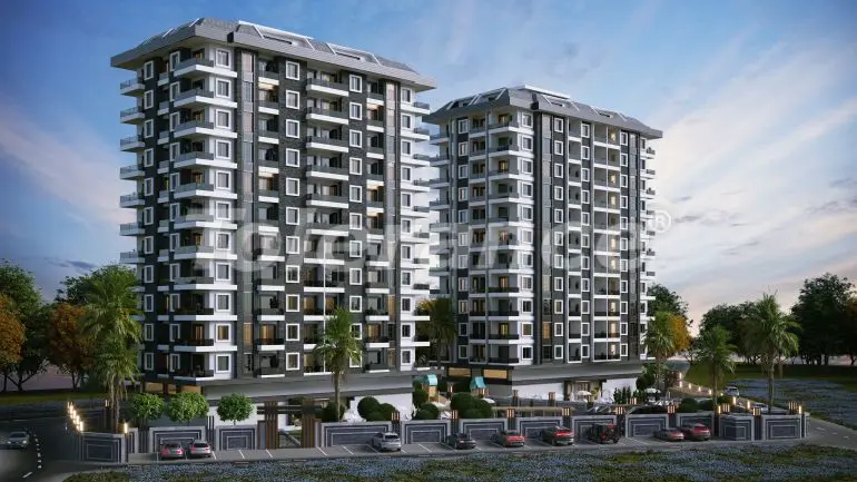 Apartment from the developer in Mahmutlar, Alanya sea view pool installment - buy realty in Turkey - 40135