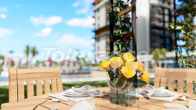 Appartement van de ontwikkelaar in Mahmutlar, Alanya zeezicht zwembad - 40859 Appartement van de ontwikkelaar in Mahmutlar, Alanya zeezicht zwembad - onroerend goed kopen in Turkije - 40859