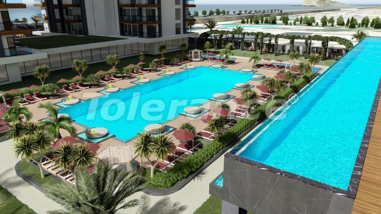 Appartement van de ontwikkelaar in Mahmutlar, Alanya zeezicht zwembad - 40862 Appartement van de ontwikkelaar in Mahmutlar, Alanya zeezicht zwembad - onroerend goed kopen in Turkije - 40862