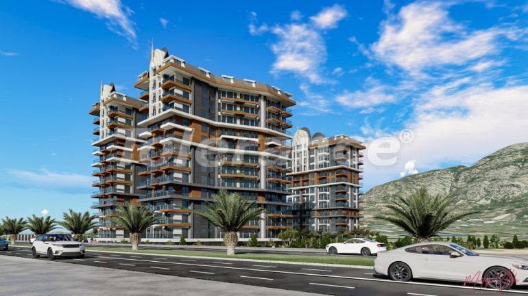 Apartment from the developer in Mahmutlar, Alanya with sea view with pool with installment - buy realty in Turkey - 40865