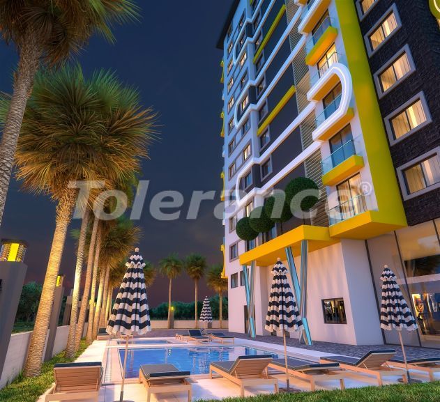 Apartment from the developer in Mahmutlar, Alanya sea view pool installment - buy realty in Turkey - 41129