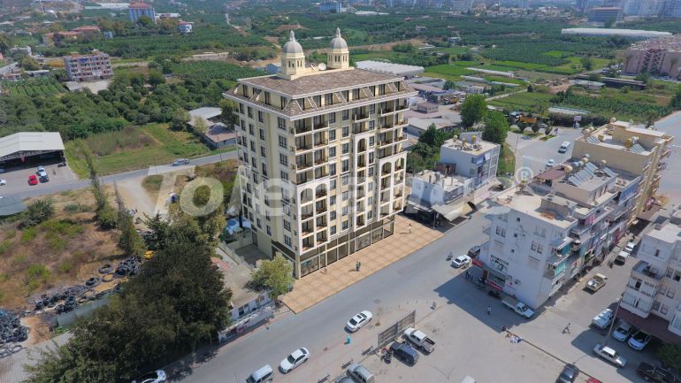 آپارتمان که در ماحموتلار, آلانیا منظره دریا استخر - خرید ملک در ترکیه - 49000