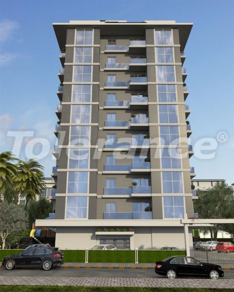 Apartment in Mahmutlar, Alanya meeresblick pool - immobilien in der Türkei kaufen - 49073