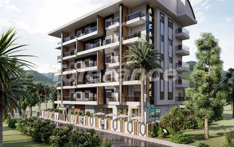 Apartment in Mahmutlar, Alanya with pool - buy realty in Turkey - 49804