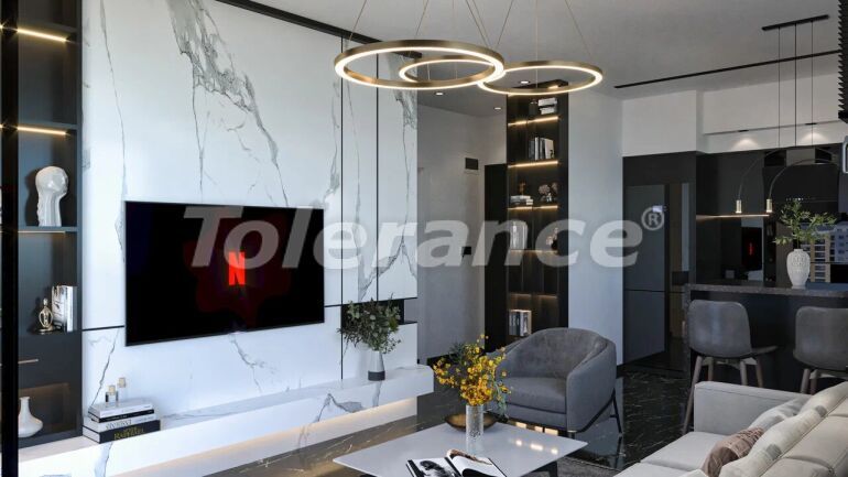 Appartement van de ontwikkelaar in Mahmutlar, Alanya zeezicht zwembad - onroerend goed kopen in Turkije - 60681