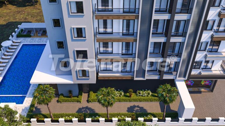 Appartement van de ontwikkelaar in Mahmutlar, Alanya zeezicht zwembad - onroerend goed kopen in Turkije - 60688