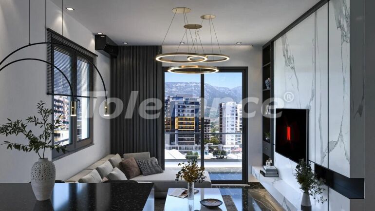 Apartment from the developer in Mahmutlar, Alanya with sea view with pool - 60714 Apartment from the developer in Mahmutlar, Alanya with sea view with pool - buy realty in Turkey - 60714