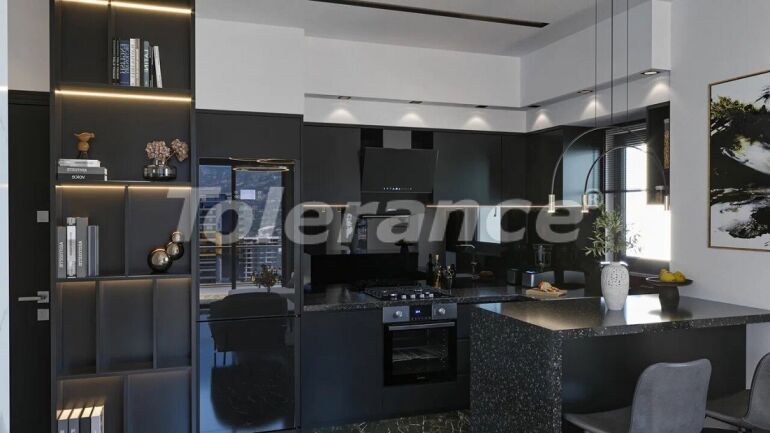 Apartment from the developer in Mahmutlar, Alanya with sea view with pool - 60717 Apartment from the developer in Mahmutlar, Alanya with sea view with pool - buy realty in Turkey - 60717