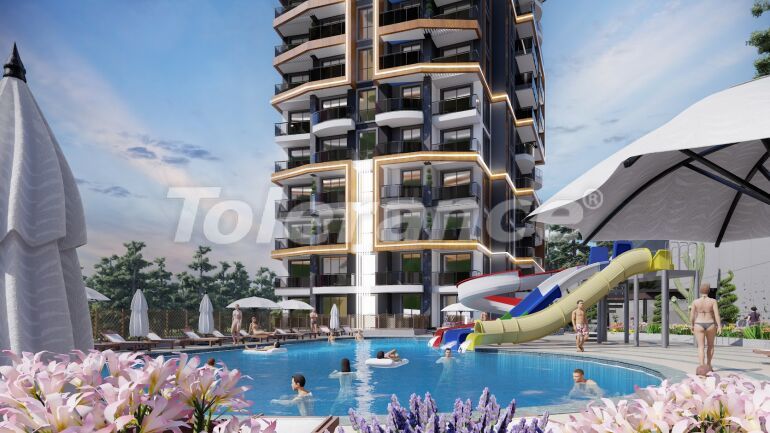 Appartement van de ontwikkelaar in Mahmutlar, Alanya zeezicht zwembad afbetaling - onroerend goed kopen in Turkije - 61019