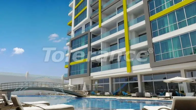 Apartment from the developer in Mahmutlar, Alanya with sea view with pool - buy realty in Turkey - 7750