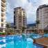 Appartement in Mahmutlar, Alanya zeezicht zwembad - onroerend goed kopen in Turkije - 49406