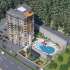 Apartment from the developer in Mahmutlar, Alanya with sea view with pool with installment - buy realty in Turkey - 61022