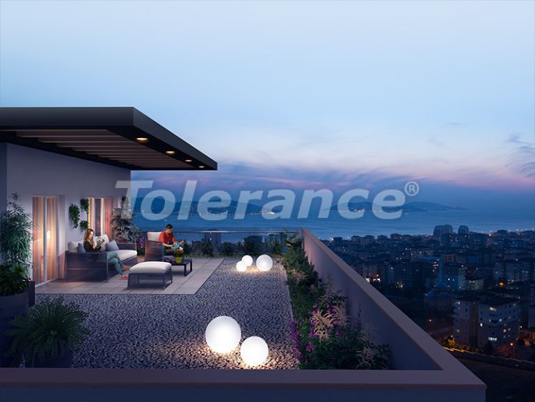 Apartment vom entwickler in Maltepe, Istanbul meeresblick pool ratenzahlung - immobilien in der Türkei kaufen - 65723