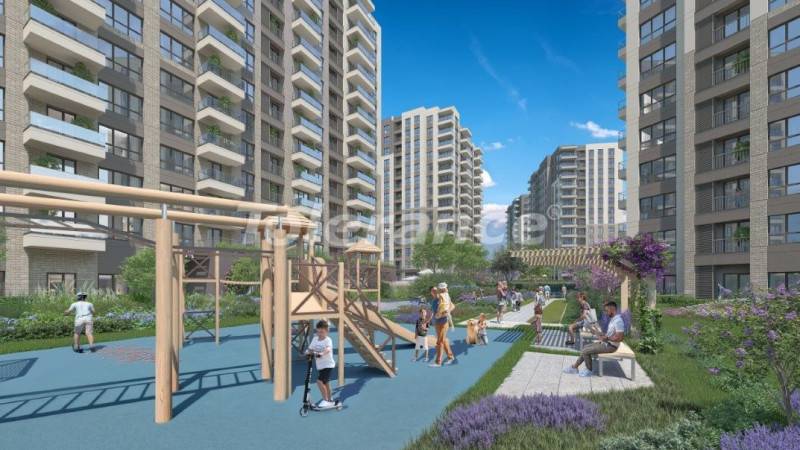 Appartement van de ontwikkelaar in Maltepe, Istanboel zeezicht afbetaling - onroerend goed kopen in Turkije - 129834