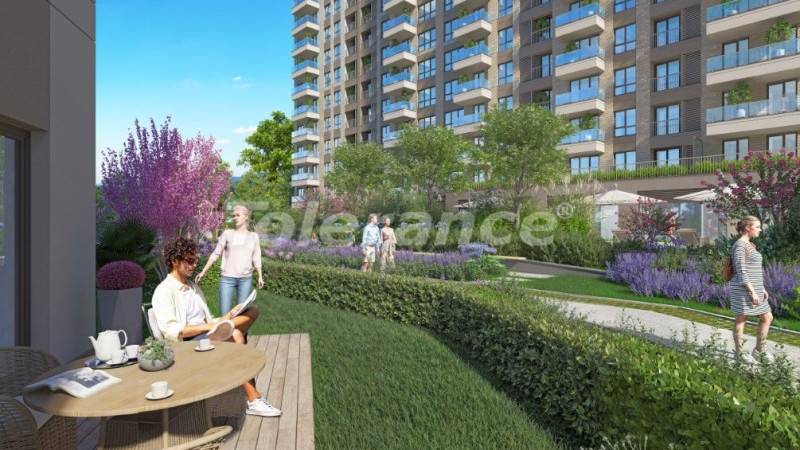 Appartement van de ontwikkelaar in Maltepe, Istanboel zeezicht afbetaling - onroerend goed kopen in Turkije - 129835