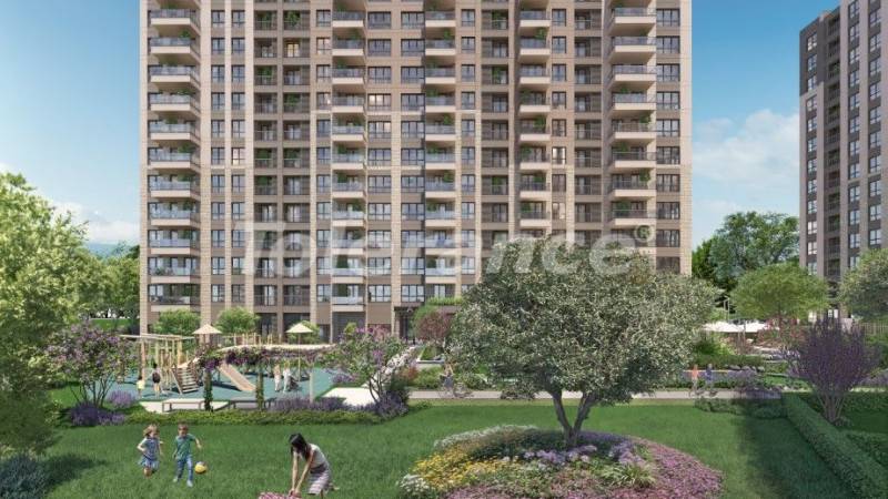 Appartement van de ontwikkelaar in Maltepe, Istanboel zeezicht afbetaling - onroerend goed kopen in Turkije - 129837