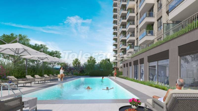 Appartement van de ontwikkelaar in Maltepe, Istanboel zeezicht afbetaling - onroerend goed kopen in Turkije - 129838