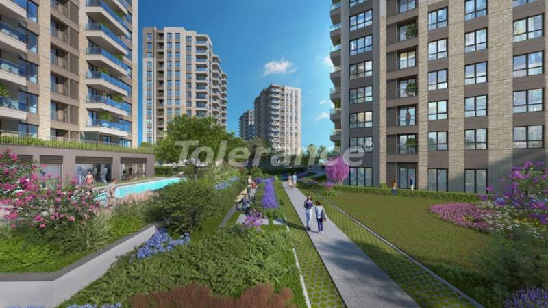 Appartement van de ontwikkelaar in Maltepe, Istanboel zeezicht afbetaling - onroerend goed kopen in Turkije - 129839