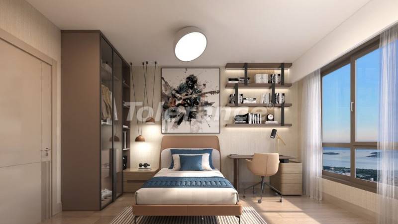 Appartement van de ontwikkelaar in Maltepe, Istanboel zeezicht afbetaling - onroerend goed kopen in Turkije - 129864