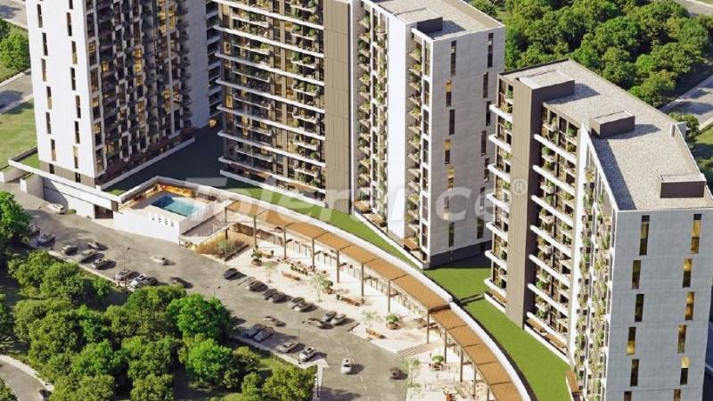 Appartement van de ontwikkelaar in Maltepe, Istanboel zeezicht zwembad afbetaling - onroerend goed kopen in Turkije - 82414