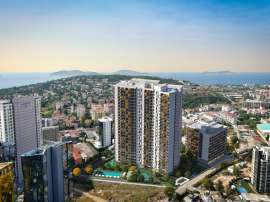 آپارتمان از سازنده که در مال تپه, استانبول منظره دریا استخر اقساط - خرید ملک در ترکیه - 65585