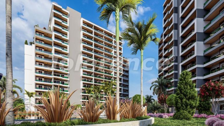 آپارتمان از سازنده که در مزیتلی, مرسین استخر اقساط - 106514 آپارتمان از سازنده که در مزیتلی, مرسین استخر اقساط - خرید ملک در ترکیه - 106514