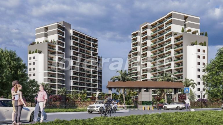 Apartment vom entwickler in Mezitli, Mersin pool ratenzahlung - immobilien in der Türkei kaufen - 106527