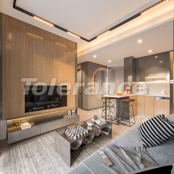 Apartment from the developer in Mezitli, Mersin with sea view with pool with installment - 106541 Apartment from the developer in Mezitli, Mersin with sea view with pool with installment - buy realty in Turkey - 106541