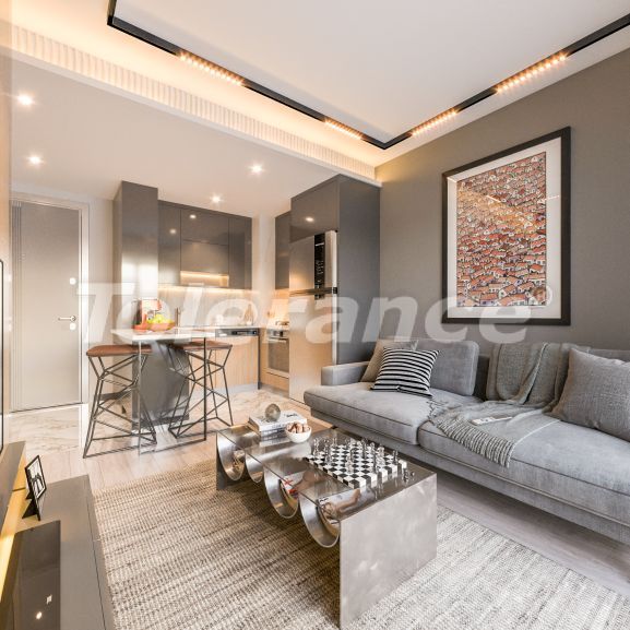 Apartment from the developer in Mezitli, Mersin with sea view with pool with installment - 106543 Apartment from the developer in Mezitli, Mersin with sea view with pool with installment - buy realty in Turkey - 106543