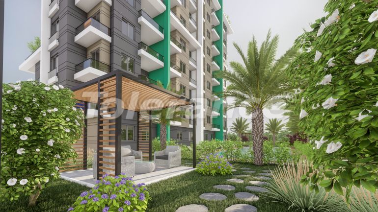 Apartment from the developer in Mezitli, Mersin with sea view with pool with installment - 106556 Apartment from the developer in Mezitli, Mersin with sea view with pool with installment - buy realty in Turkey - 106556