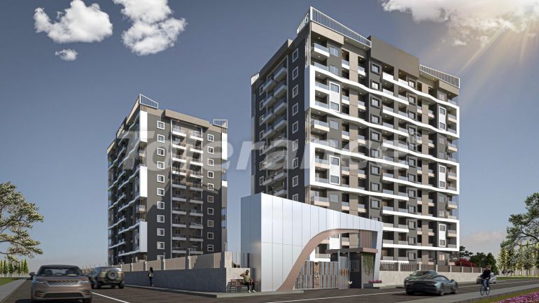 Apartment from the developer in Mezitli, Mersin with pool with installment - 131676 Apartment from the developer in Mezitli, Mersin with pool with installment - buy realty in Turkey - 131676