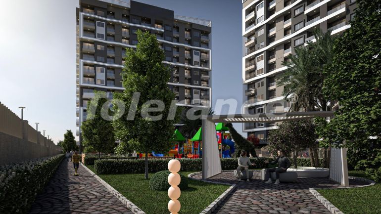 Apartment from the developer in Mezitli, Mersin with pool with installment - buy realty in Turkey - 131677
