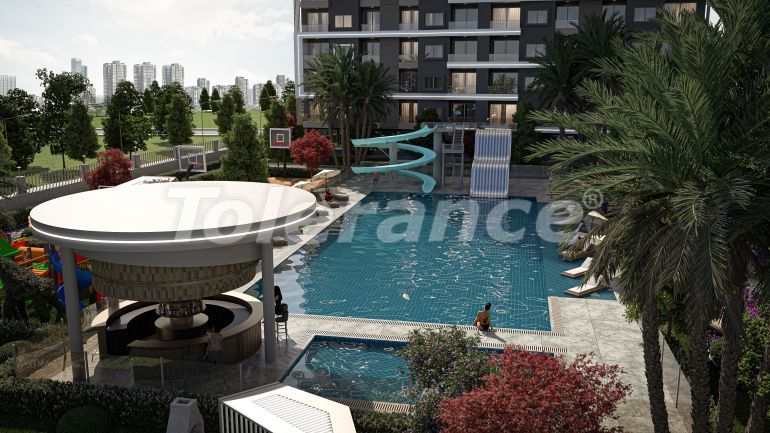 Apartment from the developer in Mezitli, Mersin with pool with installment - 131681 Apartment from the developer in Mezitli, Mersin with pool with installment - buy realty in Turkey - 131681
