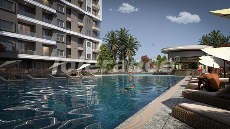 Apartment from the developer in Mezitli, Mersin with pool with installment - 131682 Apartment from the developer in Mezitli, Mersin with pool with installment - buy realty in Turkey - 131682