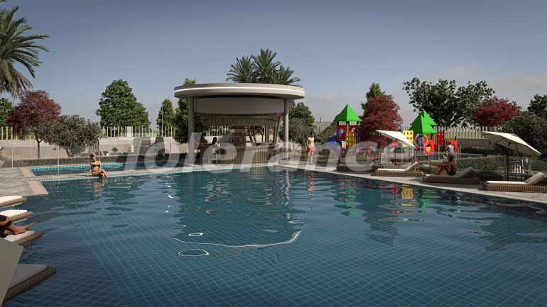 Apartment from the developer in Mezitli, Mersin with pool with installment - 131683 Apartment from the developer in Mezitli, Mersin with pool with installment - buy realty in Turkey - 131683