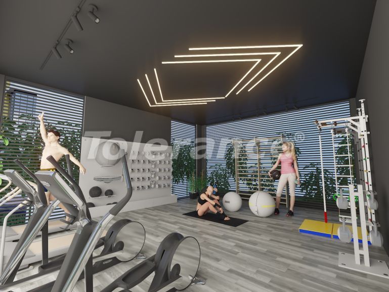 Apartment in Mezitli, Mersin with sea view with pool - 131751 Apartment in Mezitli, Mersin with sea view with pool - buy realty in Turkey - 131751
