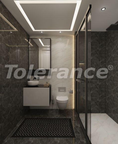 Apartment in Mezitli, Mersin with sea view with pool - 131779 Apartment in Mezitli, Mersin with sea view with pool - buy realty in Turkey - 131779