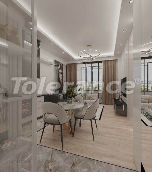 Apartment in Mezitli, Mersin with sea view with pool - 131782 Apartment in Mezitli, Mersin with sea view with pool - buy realty in Turkey - 131782